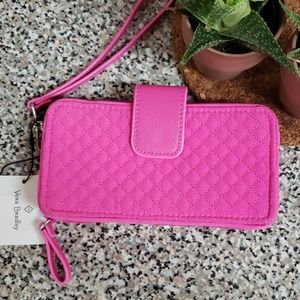 Vera Bradley RFID Phone Wallet, microfiber